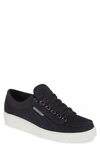 Mephisto Rainbow Sneaker In Navy Nubuck