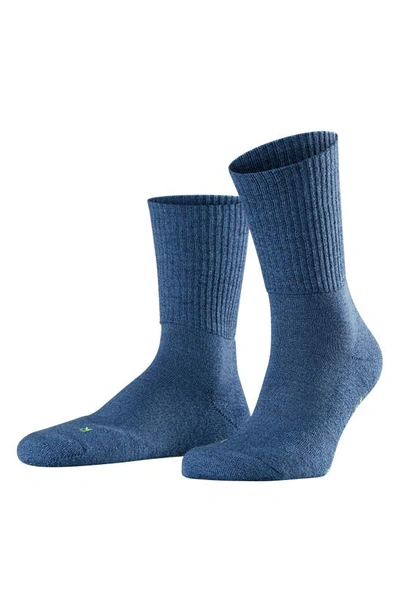 Falke Men's Walkie Light Sport Spirit Wool-blend Socks In Light Denim