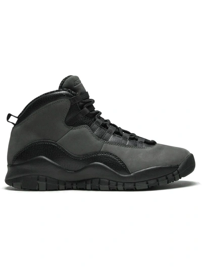 Nike Kids' Air Jordan 10 Retro Trainers In Black