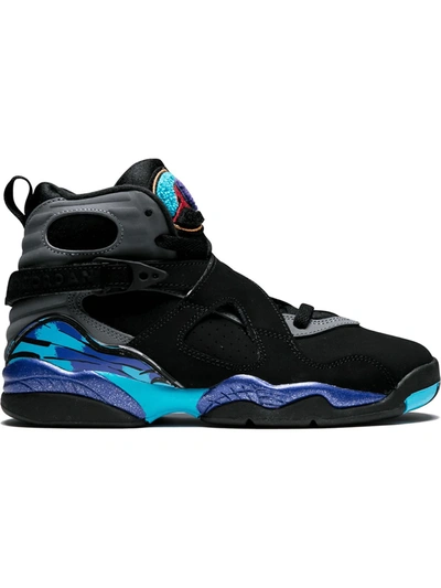 Nike Kids' Air Jordan 8 Retro Sneakers In Black