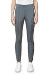 Lafayette 148 Gramercy Acclaimed Stretch Pants In Grey