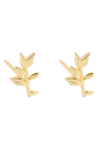 Gorjana Autumn Stud Earrings In Gold