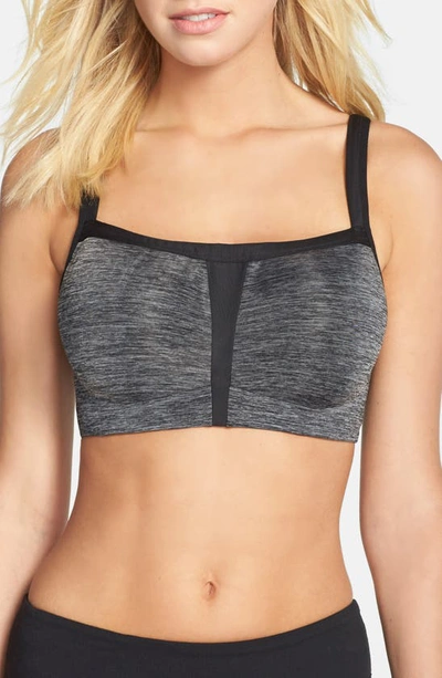 Le Mystere High Impact Underwire Sports Bra In Charcoal