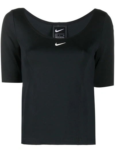 Nike Tech Pack Logo Print T-shirt In Black