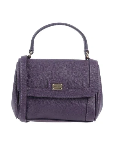 Dolce & Gabbana Handbag In Purple