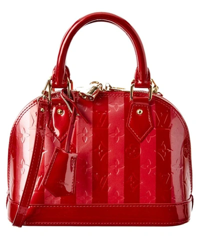 Louis Vuitton Alma Handbag Limited Edition Monogram Vernis Bb
