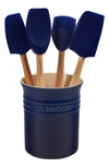 Le Creuset Craft Series Utensil Set In Indigo