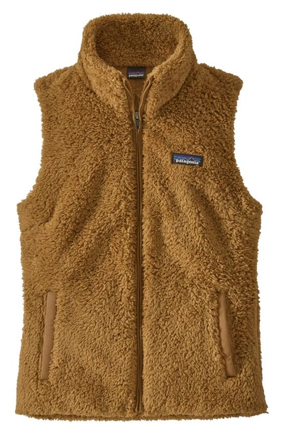 Patagonia Los Gatos Fleece Vest In Nest Brown