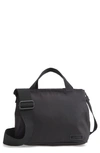 Ganni Tech Fabric Crossbody Bag In Black