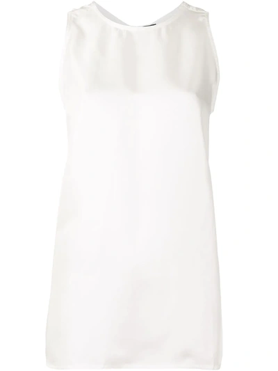 Sofie D'hoore Sleeveless Tank Top In White