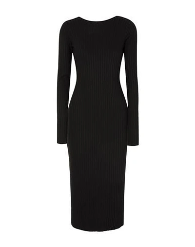 The Range Midi Dresses In Black