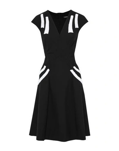Zac Posen Midi Dresses In Black