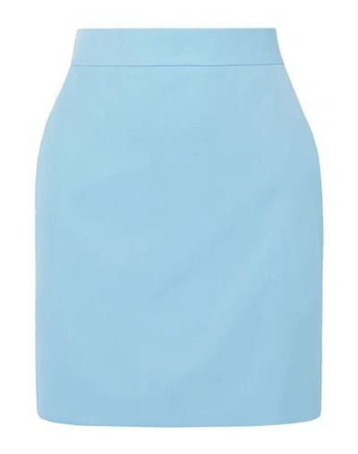 House Of Holland Mini Skirts In Azure