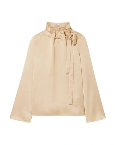 Rosetta Getty Blouses In Beige