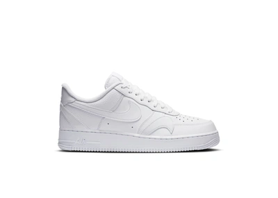 Pre-owned Nike Air Force 1 Low '07 Lv8 White In White/white/white