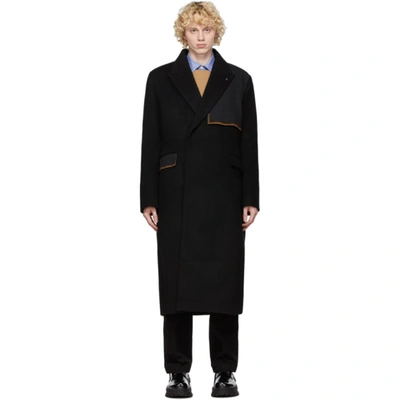 Ader Error Black Ladon Coat