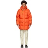 Parajumpers Orange Down Bold Parka In Carrot