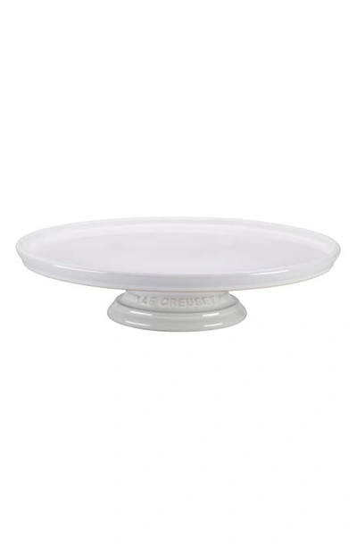 Le Creuset Stoneware Cake Stand In White