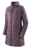 Patagonia Radalie Water Repellent Insulated Parka In Hyssop Purple