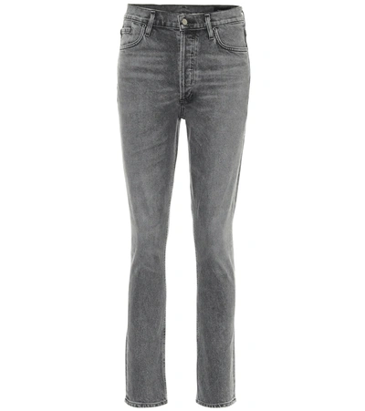 Goldsign Grey 'the High-rise Slim' Jeans
