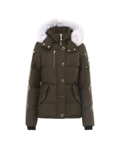 Moose Knuckles 3q Parka In Green