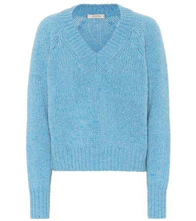 Dorothee Schumacher Heavenly Cashmere Sweater In Blue