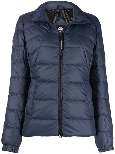 Canada Goose Abbott Navy Quilted Shell Jacket