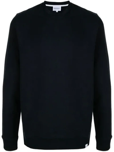 Norse Projects Jersey Sweatshirt In Blue
