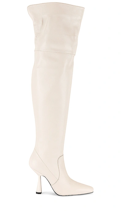 Alias Mae Villa Over The Knee Boot In White