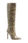Vince Camuto Women's Fendels Wide-calf Stiletto Boots Women's Shoes In Multi Leather