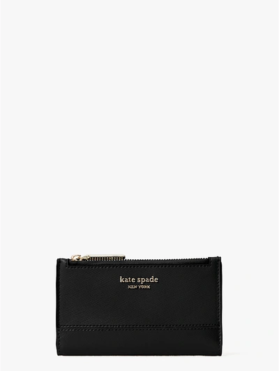 Kate Spade Spencer Small Slim Bifold Wallet In Tutu Pink