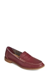 Sperry Seaport Penny Loafer In Cordovan Tumbled Leather