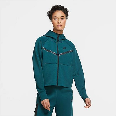 Nike Sportswear Tech Fleece Windrunner Women's Full-zip Hoodie In Blue |  ModeSens