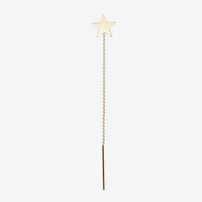 Gold & Roses Balance Milky Way Earring In Gold
