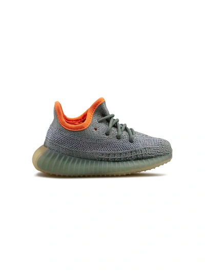 Adidas Originals Kids' Yeezy Boost 350 V2 Sneakers In Grey