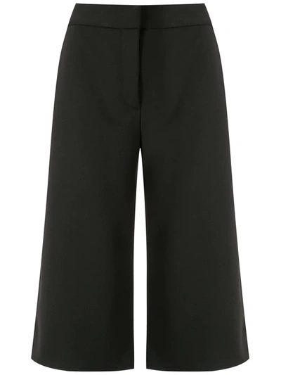 Alcaçuz Straight-leg Bermuda Shorts In Black