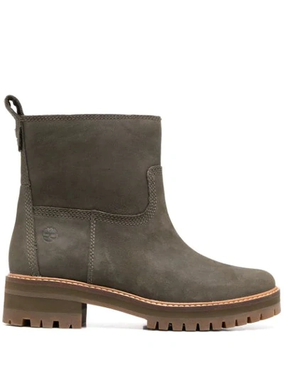 Timberland Ankle Boots In Green