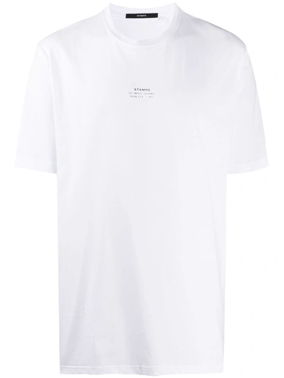 Stampd Logo Print T-shirt In White