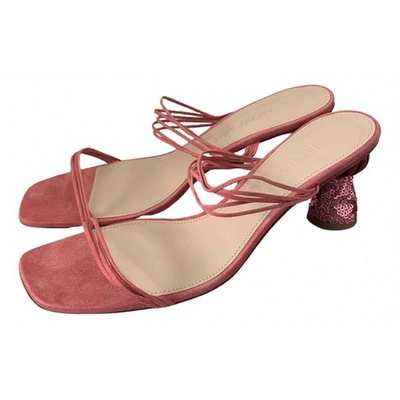Pre-owned Jacquemus Sandals In Pink