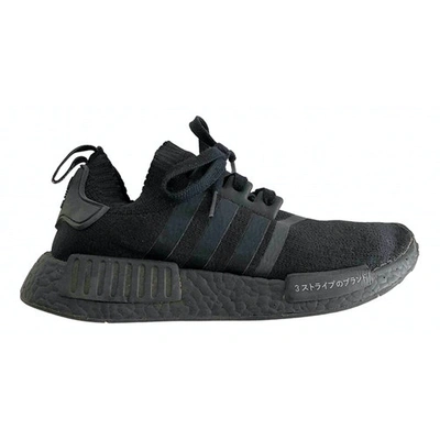 Pre-owned Adidas Originals Nmd Cloth Low Trainers In Black
