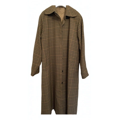 Pre-owned Totême Camel Cotton Trench Coat