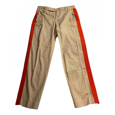 Pre-owned Polo Ralph Lauren Chino Pants In Beige