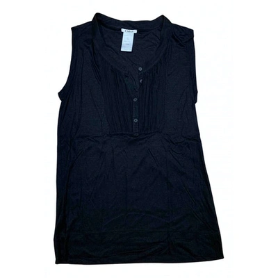 Pre-owned Chloé Jersey Top In Black