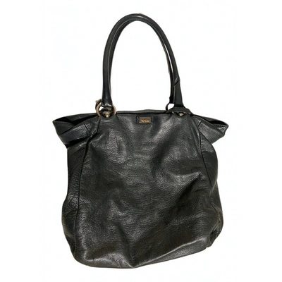 Pre-owned Zanellato Leather Handbag In Black