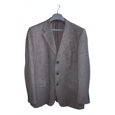 Pre-owned Ermenegildo Zegna Wool Waistcoat In Grey