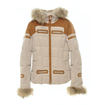 Pre-owned Bogner Puffer In Camel