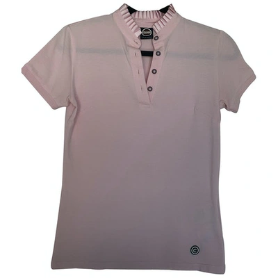 Pre-owned Colmar Pink Cotton  Top