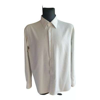 Pre-owned Canali Shirt In White