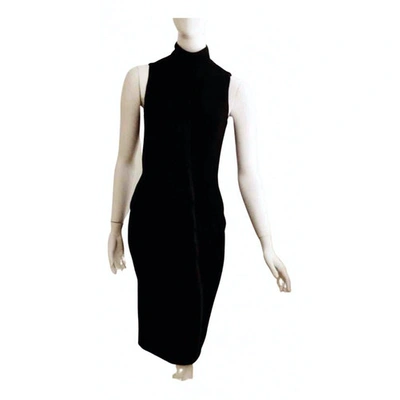 Pre-owned Ter Et Bantine Mid-length Dress In Black