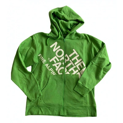 Pre-owned The North Face Sweatshirt In Green